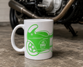 Number 1 motorbike dad mug