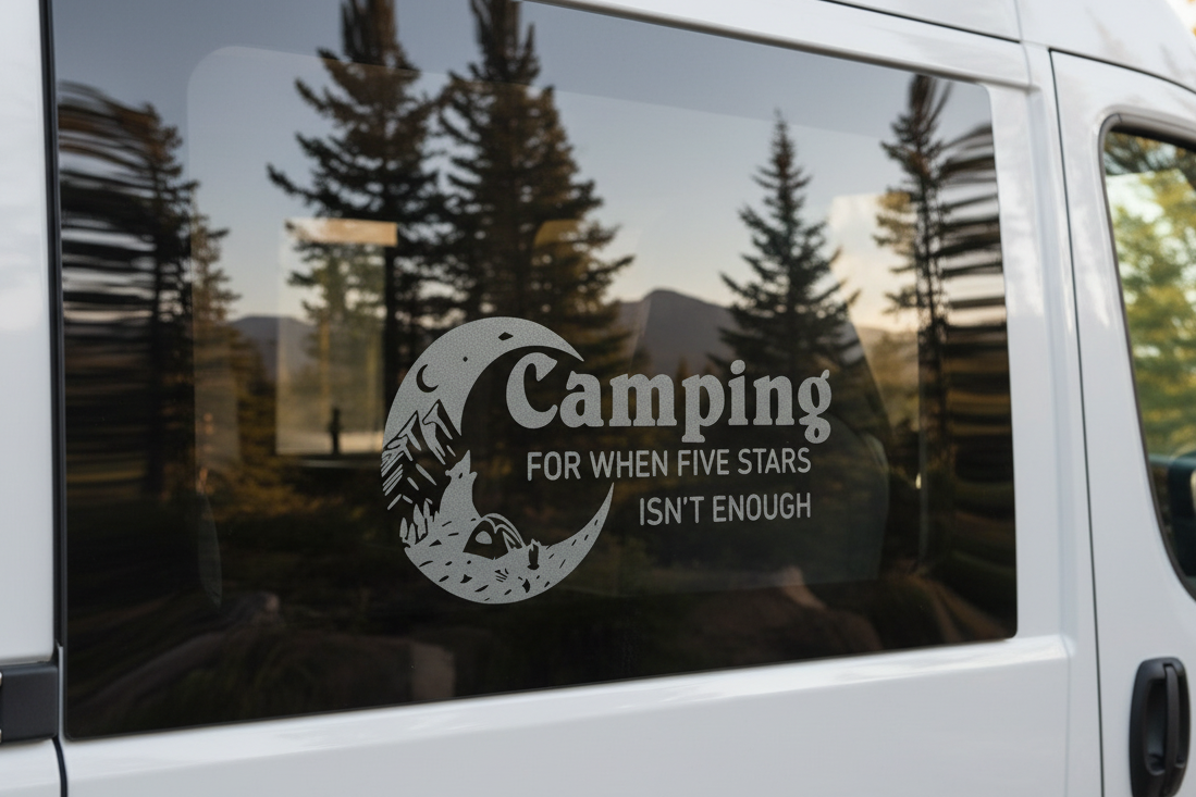Camping – “For When Five Stars Isn’t Enough”