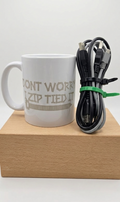 Don't worry I zip tied it mug
